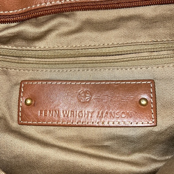 Fenn Wright Manson yellow leather purse shoulder bag - Picture 7 of 11